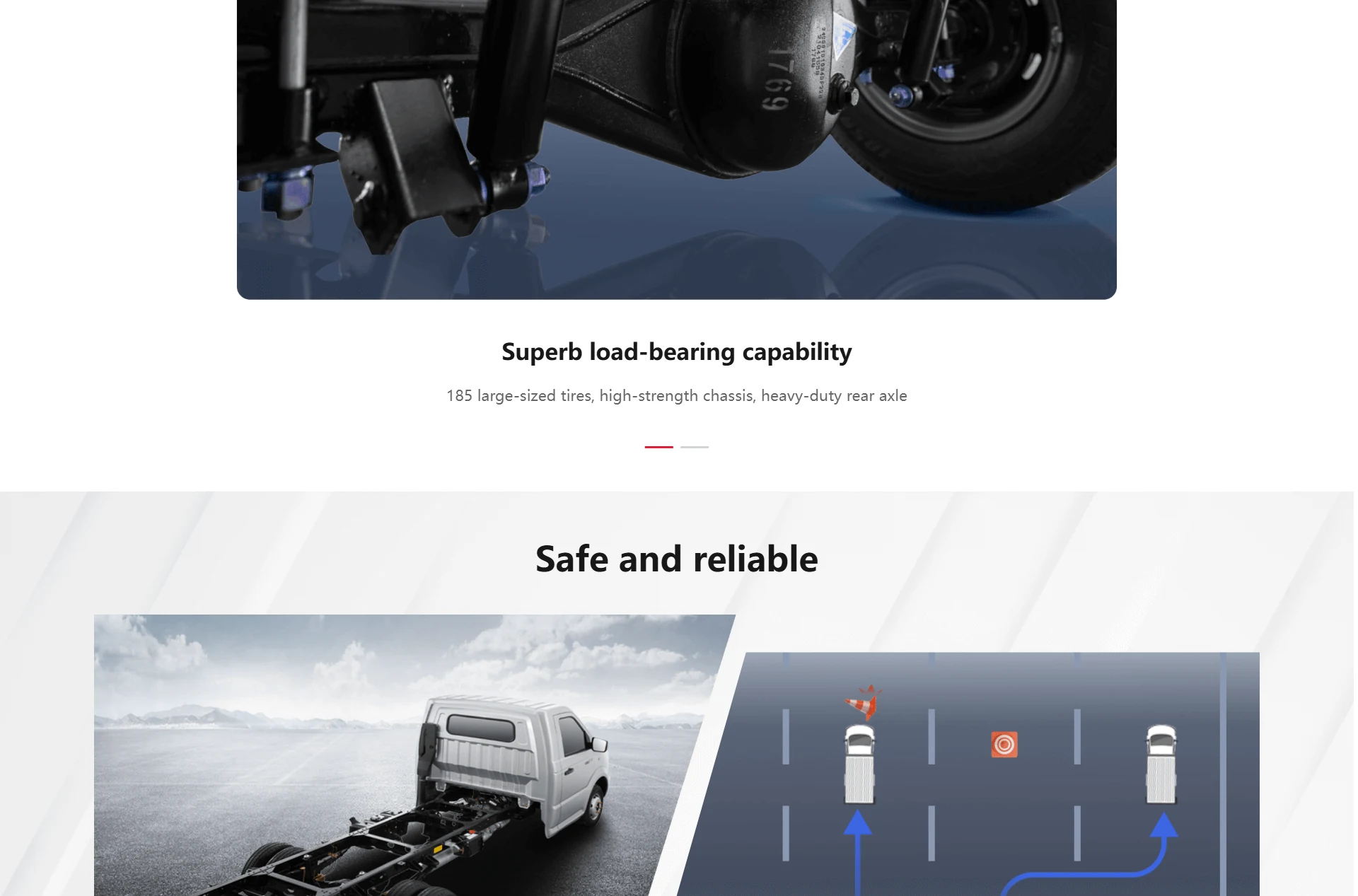 Dongfeng CAPTAIN W SURÉQUIPÉ SIMPLE CABINE — photo 5 : Capacité de charge du Dongfeng Captain W