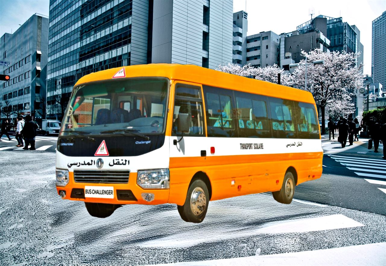 Dongfeng CHALLENGER BUS TRANSPORT DU PERSONNEL — photo 4 : Dongfeng Challenger — version scolaire