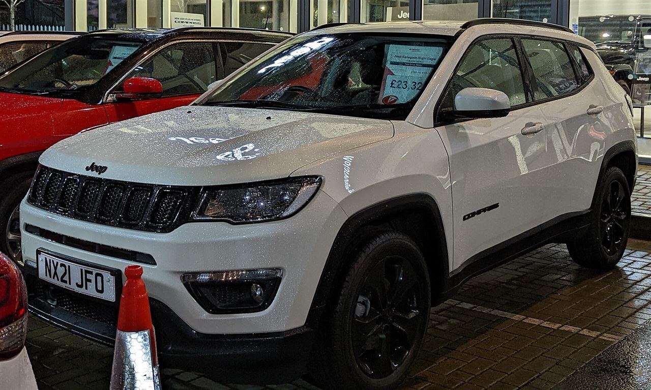 Jeep COMPASS e-HYBRID 145 CH — photo 4 : 2021 Jeep Compass Nighteagle Multiair 4x2
