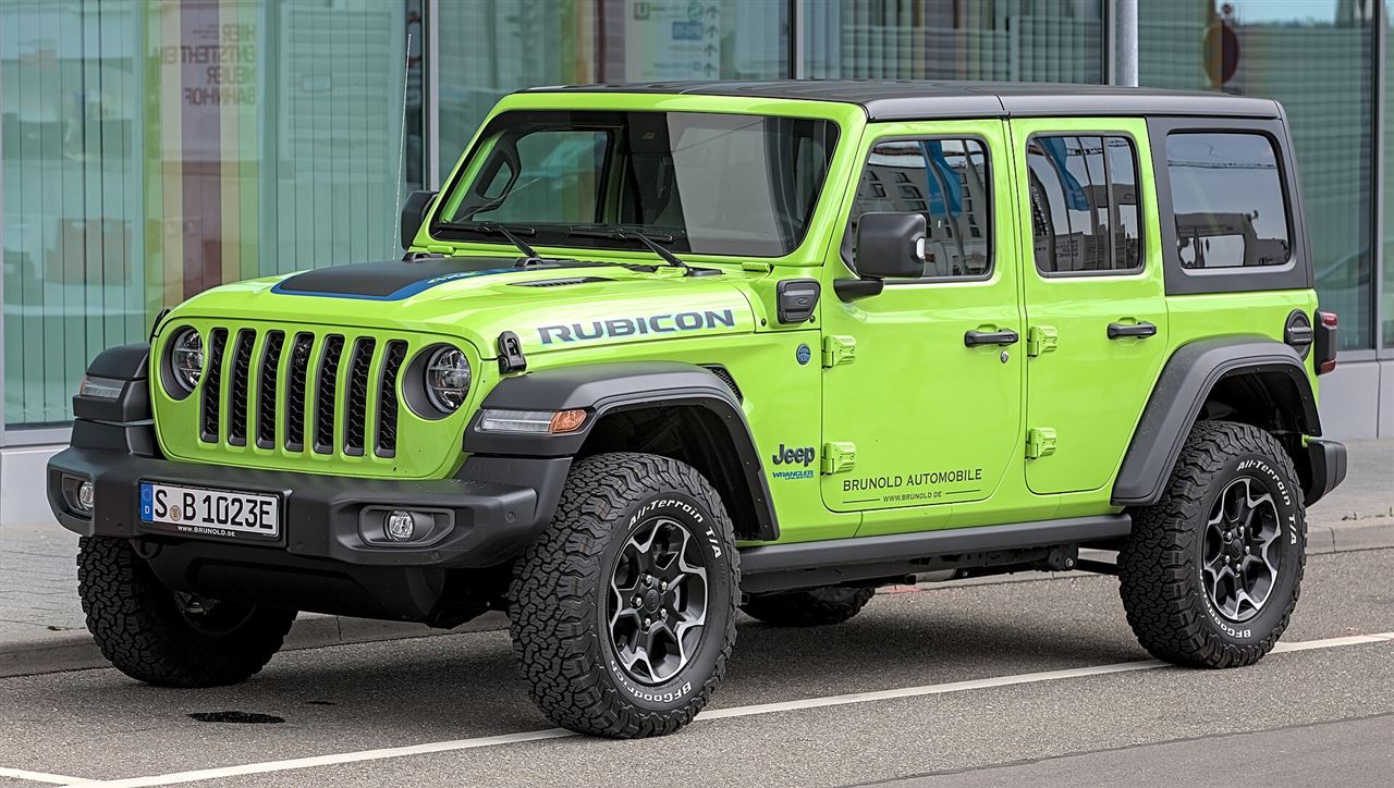 Jeep WRANGLER RUBICON 4x4 2.0 TURBO 272 CH — photo 3 : Jeep Wrangler Rubicon (JL) 4xe 1X7A0285